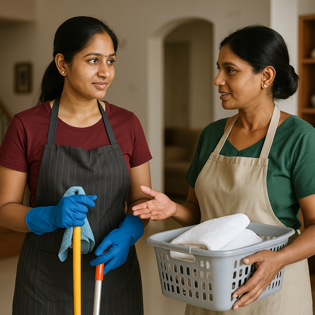 Cleaning Tips for a 24-Hour Live-In Maid