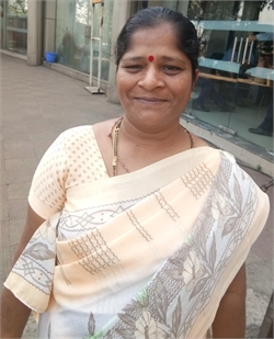 Bharti  Gautam Kamble - Part time Cleaner and Cook in Powai in Mumbai