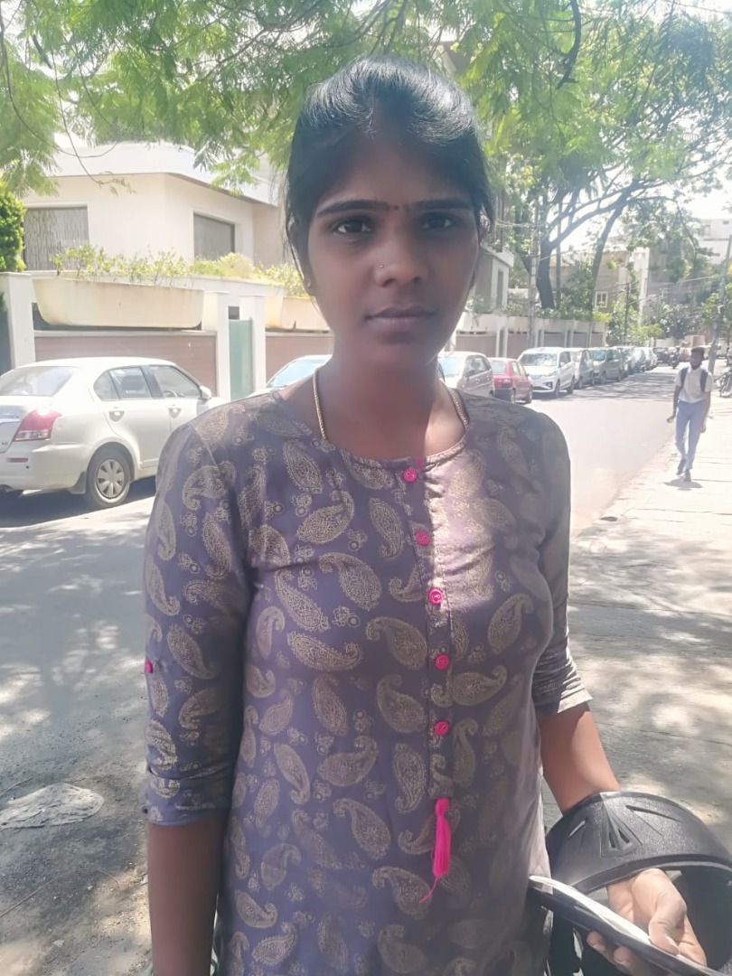 Yellamma - Part time Cleaner and Baby Sitter in Basavanagudi in Bangalore Bengaluru