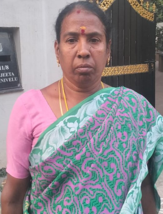 Vijayalakshmi - Part time Cleaner in Halasuru in Bangalore Bengaluru