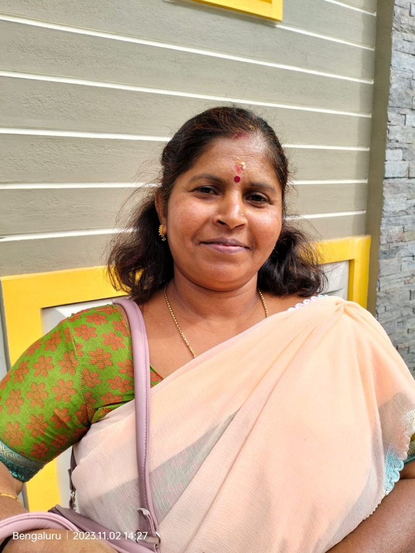 Manjula - Part time Cleaner and Cook in Malleshwaram in Bangalore Bengaluru