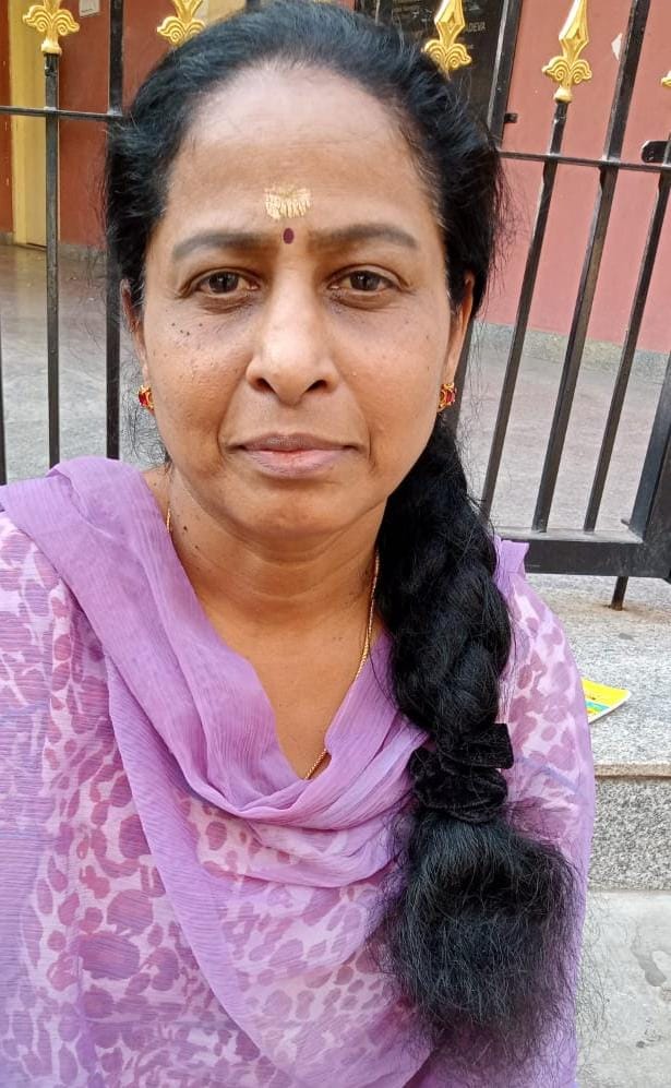 Bharathi - Part time Cleaner and Cook and Baby Sitter in Majestic in Bangalore Bengaluru