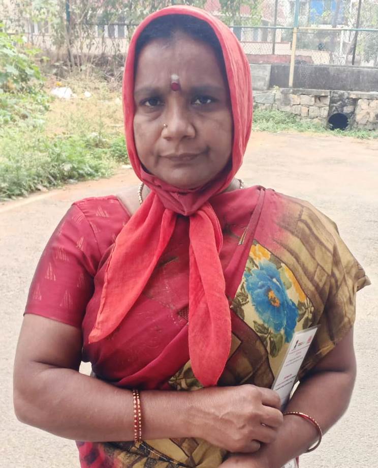Cherlopalli Chandramma - Part time Cleaner in J. P. Nagar in Bangalore Bengaluru