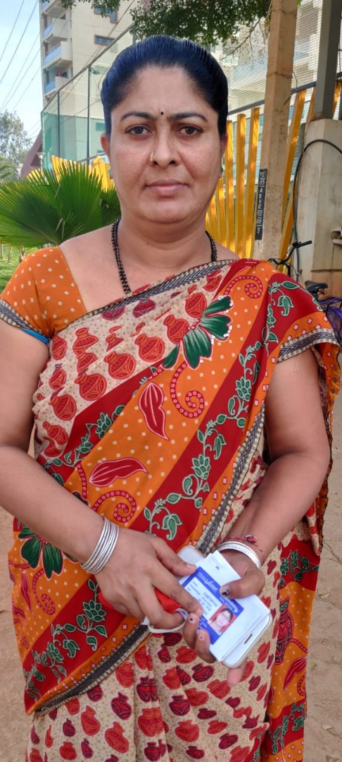 Kanthamma - Part time Cleaner and Baby Sitter in Kadugodi in Bangalore Bengaluru