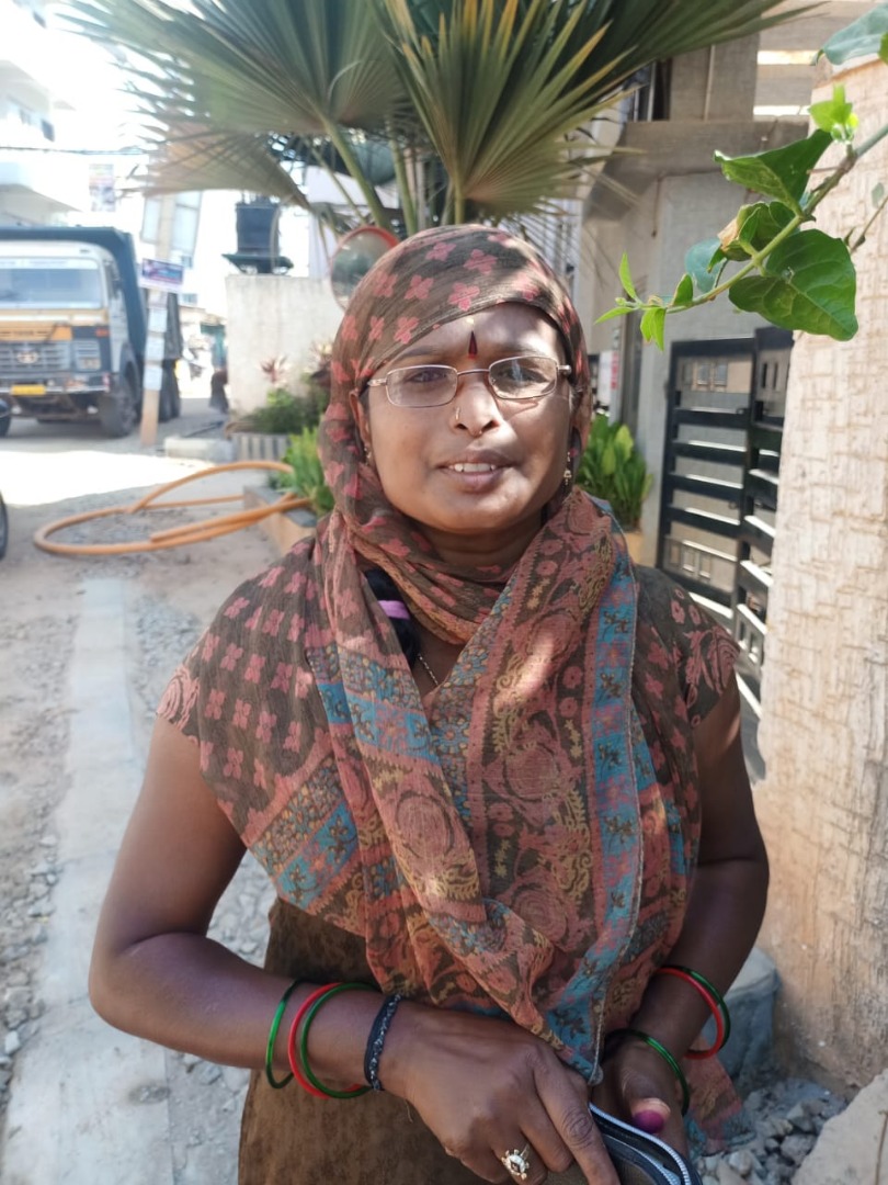 K Chandrakala - Part time Cleaner and Baby Sitter in Whitefield in Bangalore Bengaluru