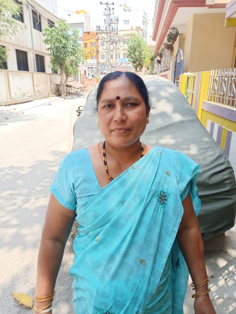 Eramma - Full time Cleaner and Cook and Baby Sitter in Yeswanthpur in Bangalore Bengaluru