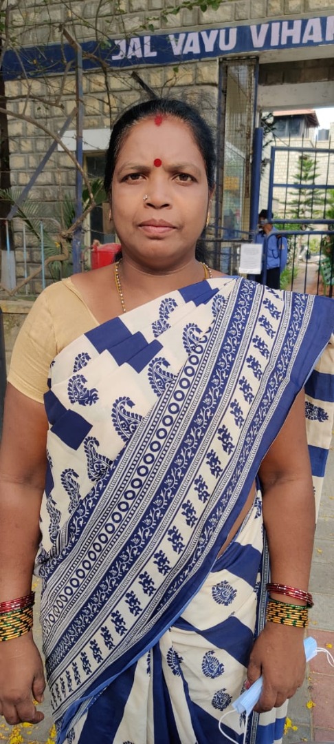 Lakshmi - Part time Cleaner and Cook in Banaswadi in Bangalore Bengaluru