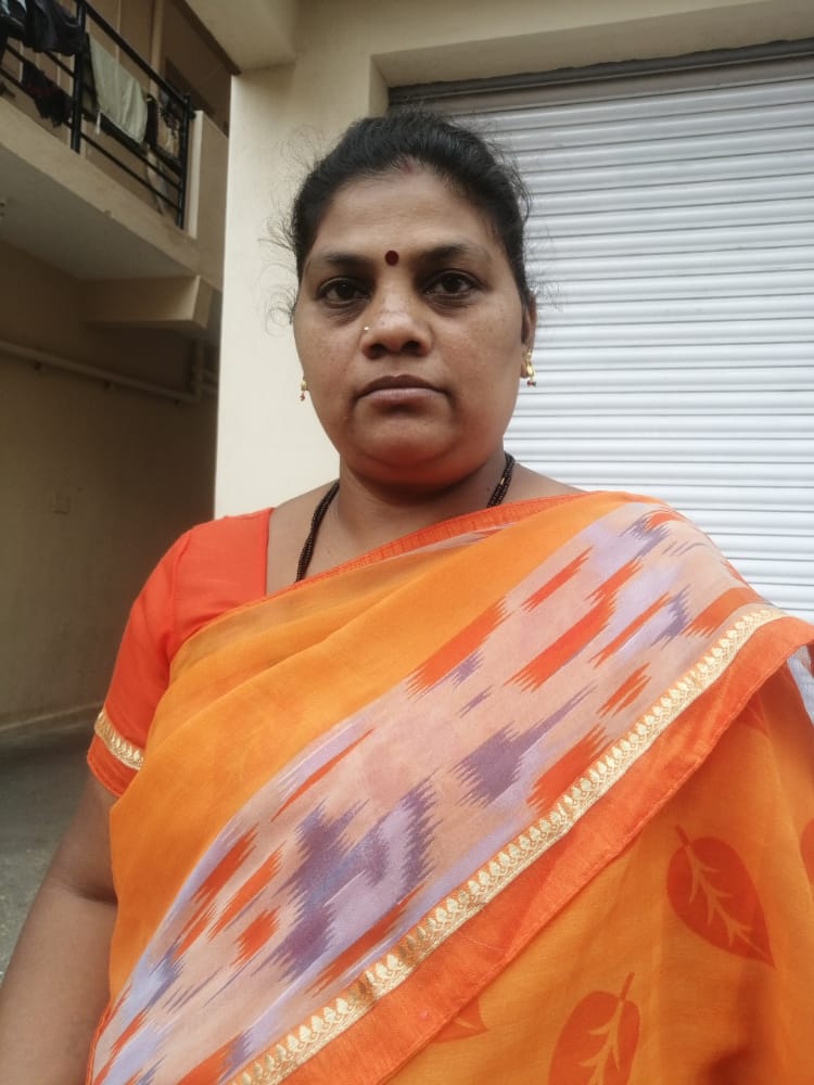 R Devi - Part time Cleaner and Cook in Hongasandra in Bangalore Bengaluru