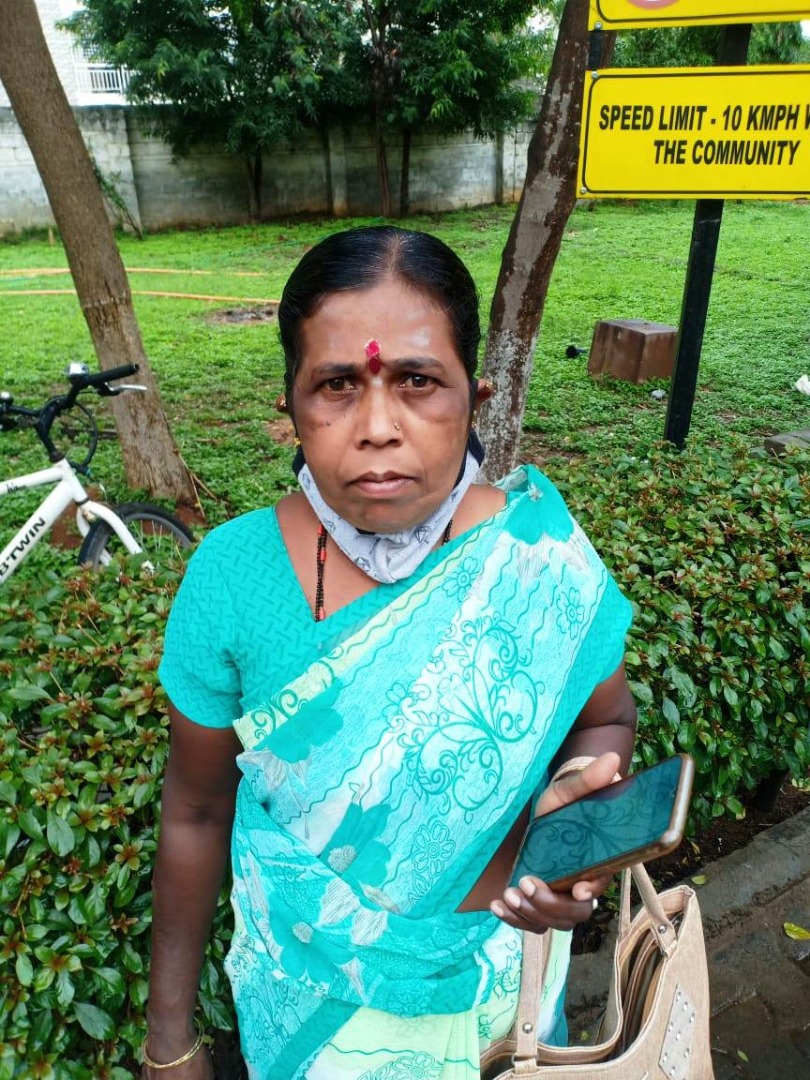 Jayamma - Part time Cleaner in Ramagondanahalli, in Bangalore Bengaluru