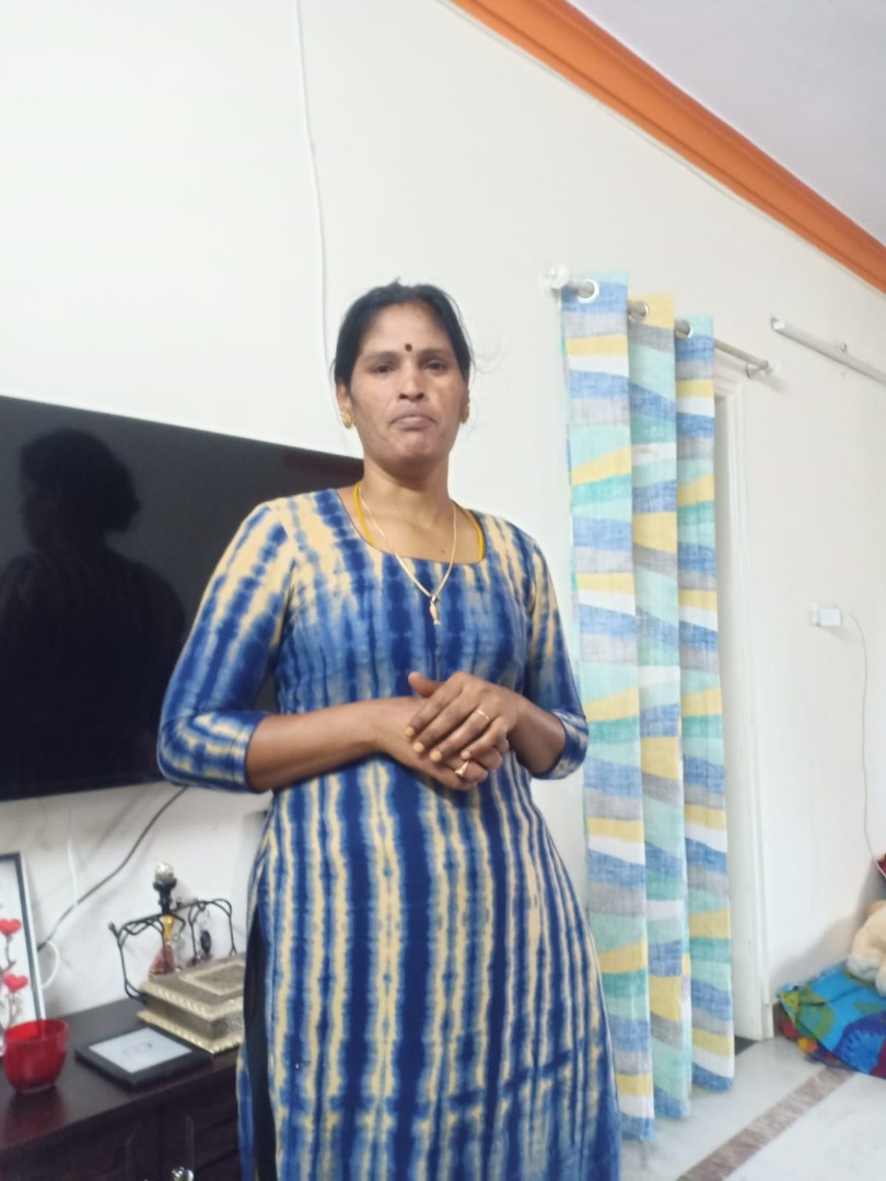Revathi - Part time Cleaner and Cook in Lingarajpura in Bangalore Bengaluru