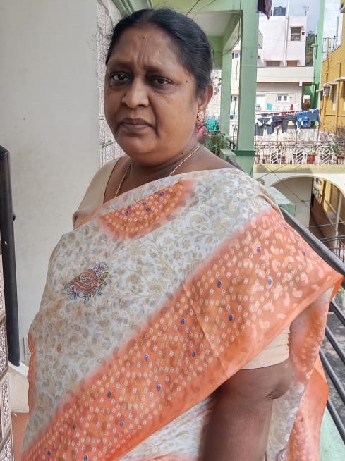 Shashikala - Part time Cook in Cox Town in Bangalore Bengaluru