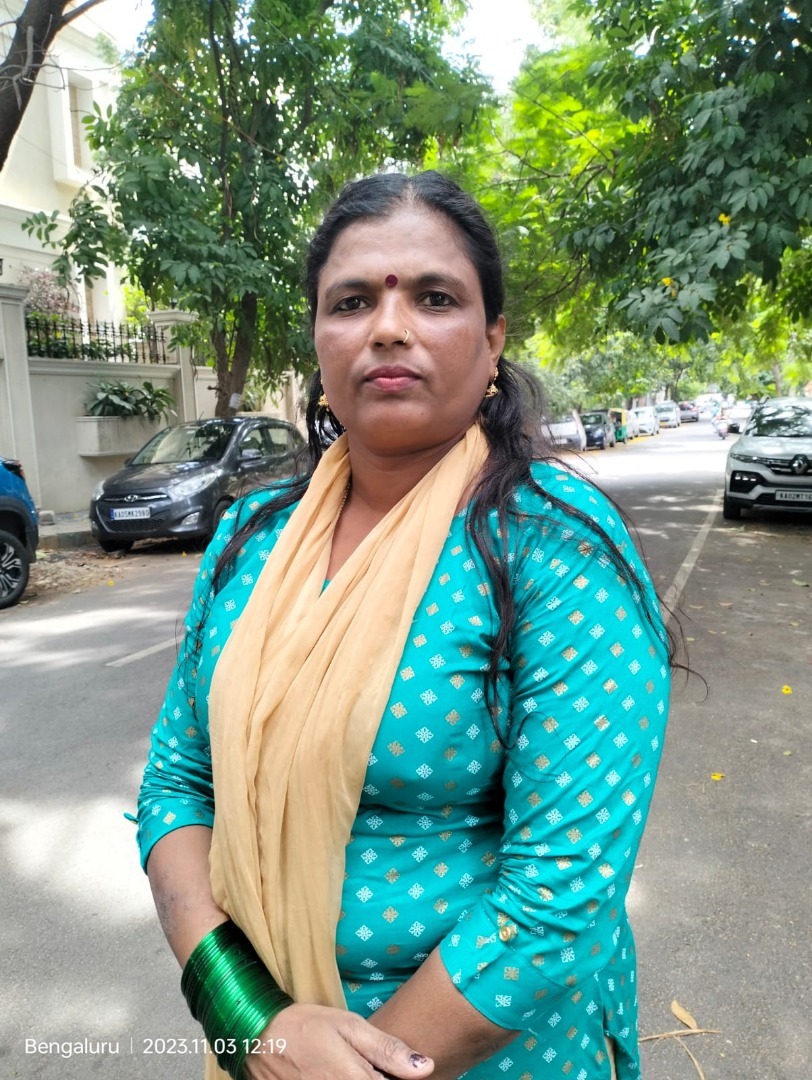 Poornima Bai - Full time Cleaner and Cook in Kengeri in Bangalore Bengaluru