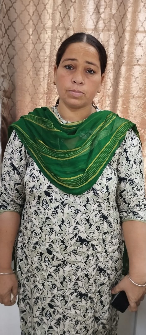 Jasbir Kaur - Full time Cleaner and Cook and Baby Sitter in Wilson Garden in Bangalore Bengaluru