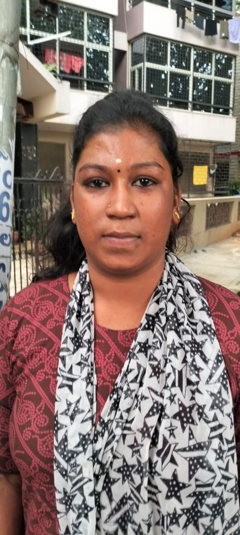 Renuka - Part time Cleaner and Baby Sitter in Neelasandra in Bangalore Bengaluru