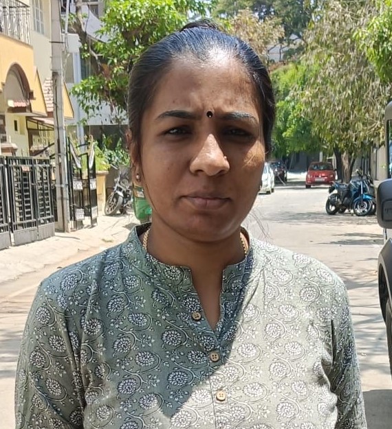 Pushpa N - Part time Cleaner and Cook in Hulimavu in Bangalore Bengaluru