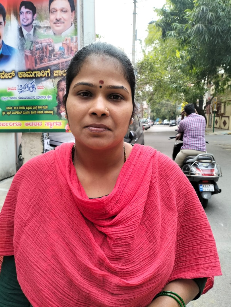 Kavitha - Part time Cleaner and Cook and Baby Sitter in Vijayanagar in Bangalore Bengaluru