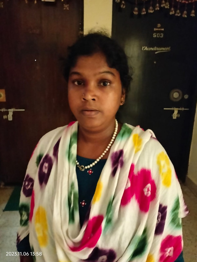 Nethra - Part time Baby Sitter in Halasuru in Bangalore Bengaluru