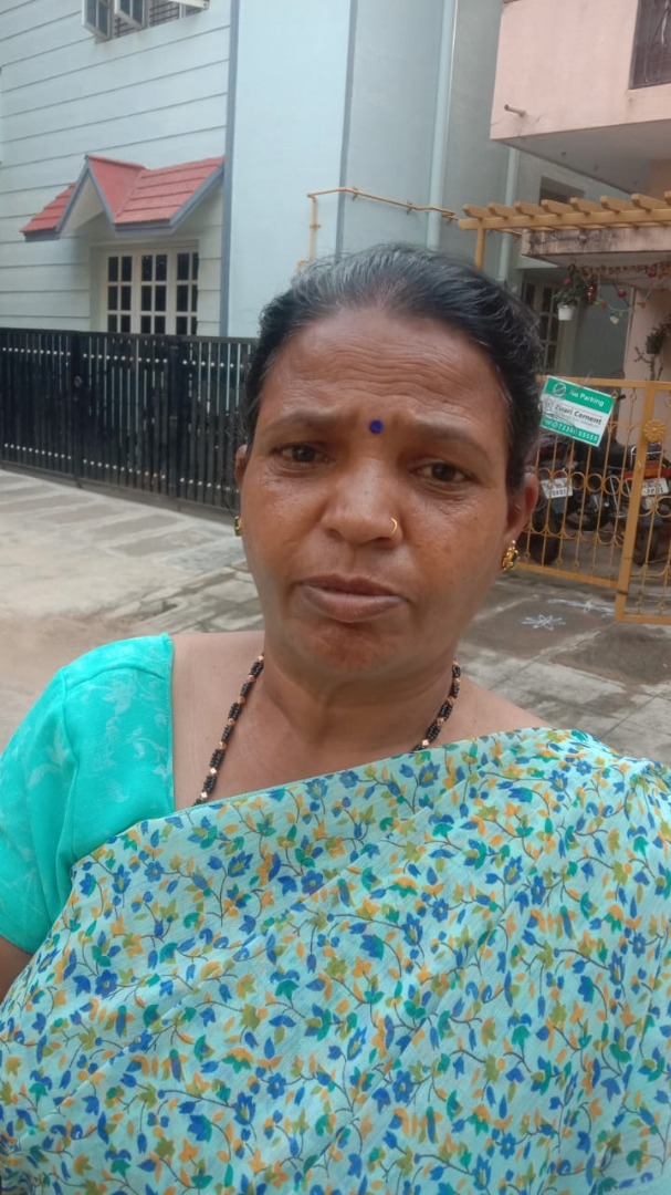 Lalithamma - Part time Cleaner and Cook in Doddabommasandra in Bangalore Bengaluru