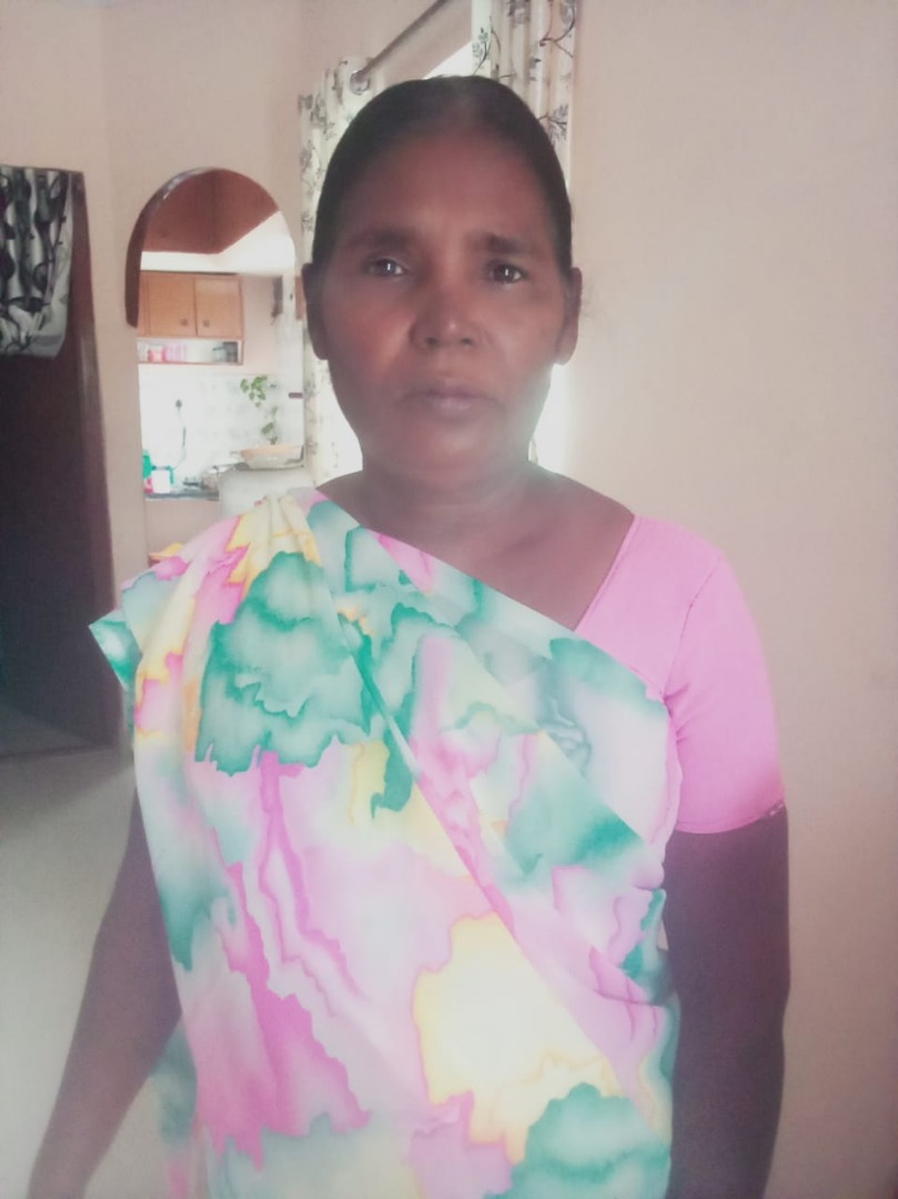 Aiyyamma - Full time Cleaner and Cook in Basavanagar bus Stop in Bangalore Bengaluru