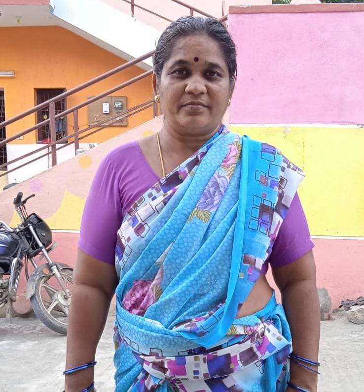 Pandiyammal A - Full time Cleaner and Cook and Baby Sitter in Tirunnamalai in Tiruvannamalai