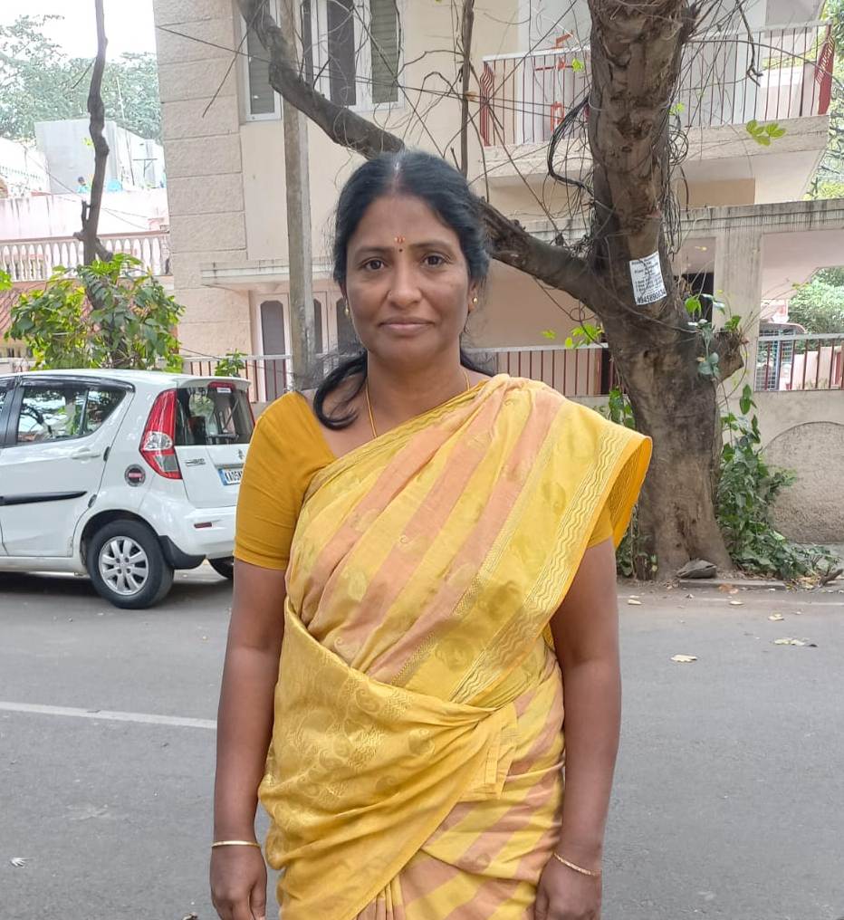 Shantha Kumari - Part time Cleaner and Cook in Tavarekere in Bangalore Bengaluru