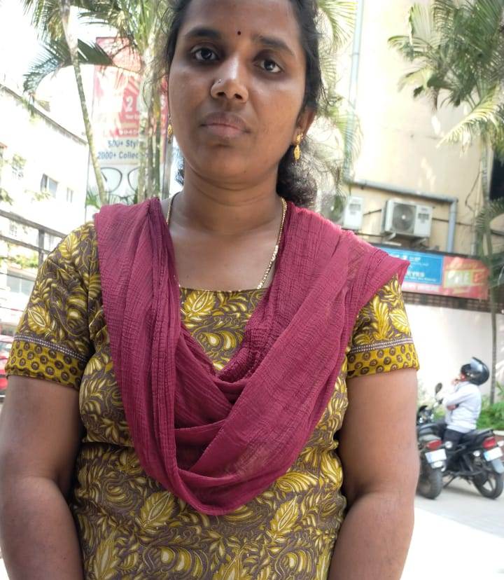 Saraswathi - Part time Cleaner in Uttarahalli Bus Station in Bangalore Bengaluru