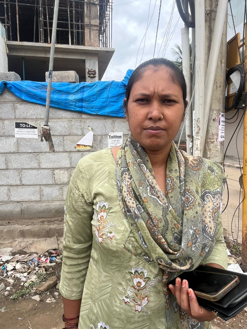Bharati - Part time Cleaner and Cook and Baby Sitter in Kothanur in Bangalore Bengaluru