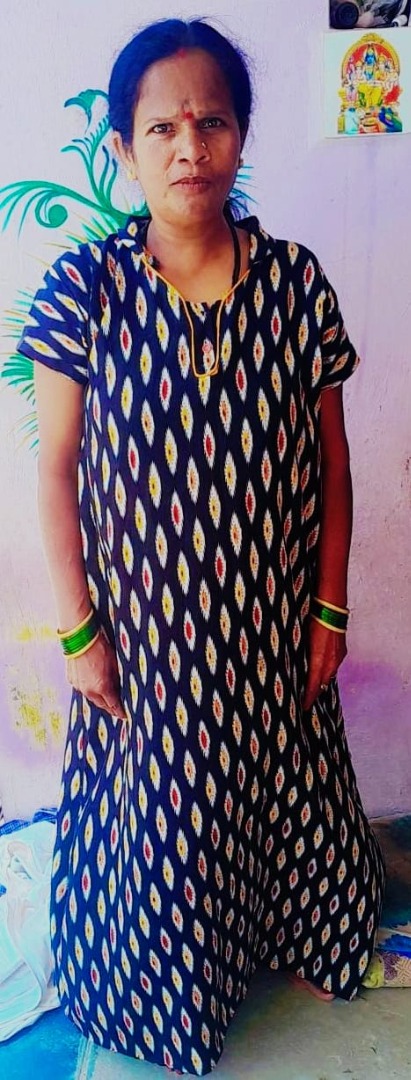 Shivamma Dasar - Part time Cleaner and Cook in Benson Town in Bijapur 