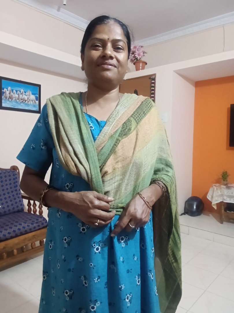 Gowri Bayi - Part time Cleaner and Cook and Baby Sitter in Chunchaghatta in Bangalore Bengaluru