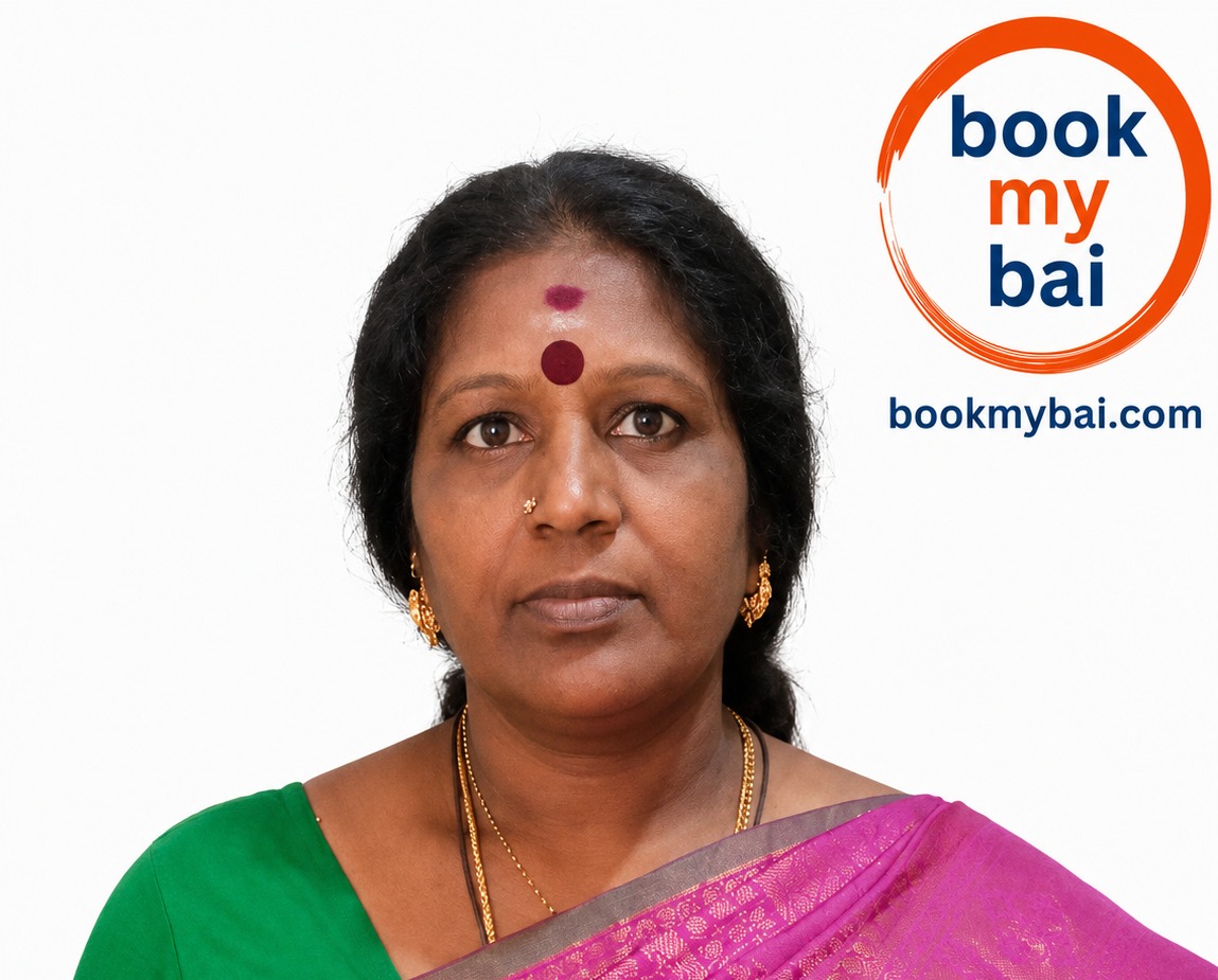 Gayathri - Part time Cook and Baby Sitter in Shivaji Nagar in Bangalore Bengaluru