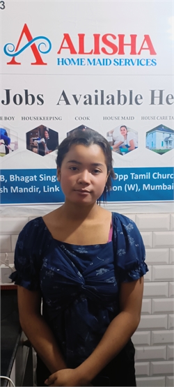 Jirisa sangma - Full time Cleaner in Goregaon in Mumbai