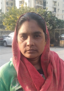 Kamla - Part time Cleaner in Mujeri in Faridabad
