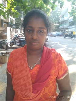 kavitha - Part time Cleaner and Cook and Baby Sitter in cox town in Bangalore Bengaluru