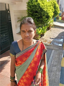 Laksahmi - Part time Cleaner and Cook in Lalbagh siddapura in Bangalore Bengaluru