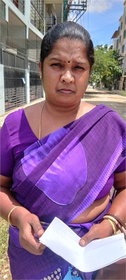 Lakshamma - Part time Cook in RT Nagar in Bangalore Bengaluru