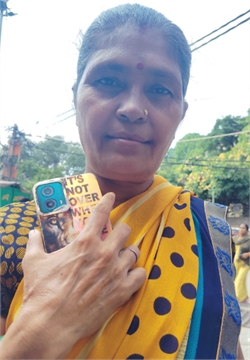 Manita - Part time Cook and Baby Sitter in Karkardooma Village in Delhi