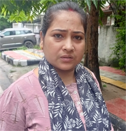 Pinky Das - Part time Cook and Baby Sitter in Tugalkabad Village in Delhi