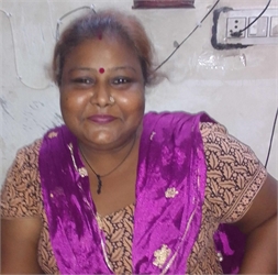 Poonam Devi - Part time Cleaner and Cook in Kalyan Puri in Delhi