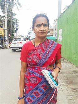 Radhalakshmi - Part time Cleaner and Cook in Banashankari in Bangalore Bengaluru