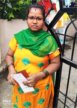 Rajaeshwari - Part time Cleaner and Cook and Baby Sitter in Domlur in Bangalore Bengaluru