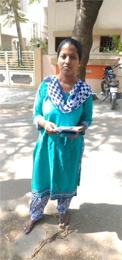 Rajeswari - Full time Cleaner and Cook and Baby Sitter in J. P. Nagar in Bangalore Bengaluru