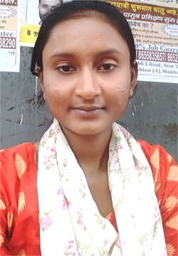 Roshani Rajesh Sonune - Part time Cleaner and Cook and Baby Sitter in Dahisar East in Mumbai