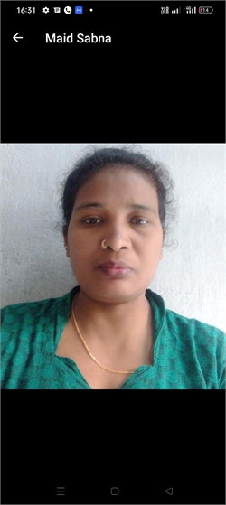 Sabnam bano - Full time Cleaner and Cook and Baby Sitter in Kolkata in Kolkata