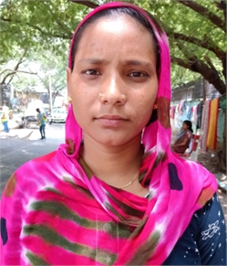 Sahnara begum - Part time Cleaner in Vivekanand Camp in Delhi