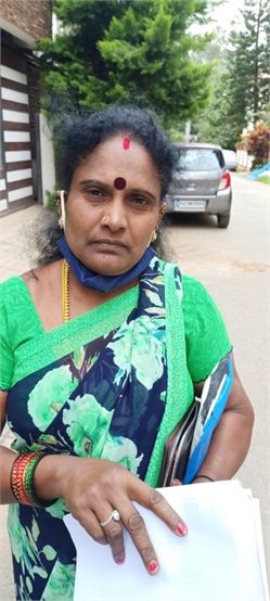 Sampa K - Part time Cleaner and Baby Sitter in Banaswadi in Bangalore Bengaluru