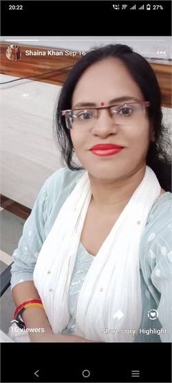 Shaina - Part time Baby Sitter in Jahangirpuri, in New Delhi
