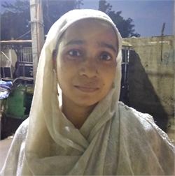 Shama Parveen - Part time Cleaner and Cook in J J Colony in Delhi