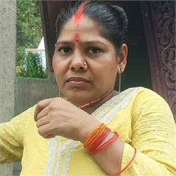 Sunita - Part time Cook in Gopalpur Village in Delhi
