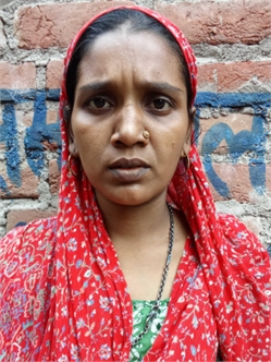 Surekha - Part time Cleaner and Baby Sitter in Sonia Colony Camp in Delhi