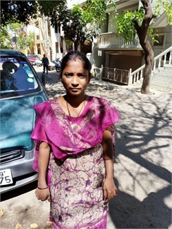 Vijayalakshmi - Part time Baby Sitter in KR Puram in Bangalore Bengaluru
